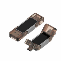 Clé USB OTG 2.0 avec écran LED 1 Go/2 To, Disque de stockage 128 Go, Interface Type-C