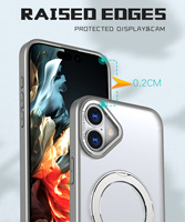 Prix de gros des accessoires mobiles pour iPhone 12 13 14 15 16 Pro Max étui de téléphone à support rotatif invisible pour iPhone 17 Pro Max