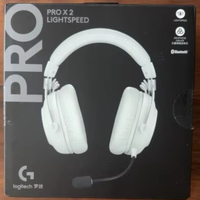Untuk Logitech G Pro X 2 Headset game nirkabel, Headset Gaming dinamis suara Surround 7.1 tampilan Digital 30ms Delay 20 + jam