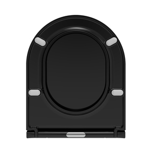 Copriwater a parete Sunten SU046 a forma di D, antibatterico in <span class=keywords><strong>Duroplast</strong></span>, compatibile con vasca in ceramica Cera - Product Image 2