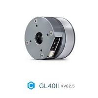 Motor sin escobillas GL40 II con eje hueco de 12.5mm FOC IP para sistema de radar de drones