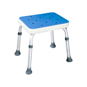 Tabouret de douche Maifeng 33x40x35,5 cm en alliage d'aluminium, chaise de bain antidérapante pour personnes âgées, usage hospitalier - Product Image 1