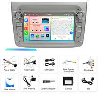 Podofo 7 ''Android Car Radio Wireless CarPlay/Android Auto Electronics GPS WIFI FM RDS DVR para Alfa Romeo MITO 2008-2016 OEM/ODM
