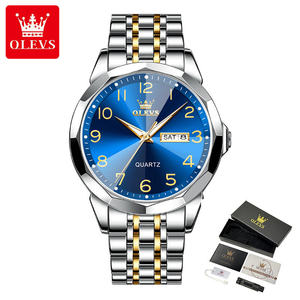 Reloj de Hombre 9970, Nuevo, en Oferta, Marca Original, Resistente al Agua, Luminoso, de Cuarzo, con Espejo Rómbico, de Acero Inoxidable - Product Image 4
