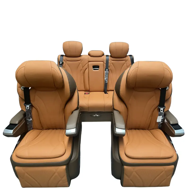 KIMSSY Siège arrière électrique en cuir pour voiture VIP de luxe pour modification de conversion MPV Van Limousine Motor Home RV Offre Spéciale