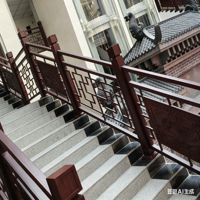 Nouvelle balustrade de balcon en fer forgé de style chinois et clôture de cour extérieure, clôture de protection domestique pour jardin et mur