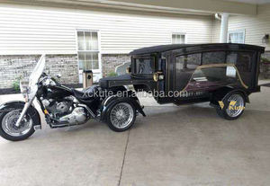 Funeral Tow <b>Trailer</b> Victorian Elegant Coffin Carrier <b>Trailer</b> Custom Metal Decoration for Premium Funeral Events - Product Image 5