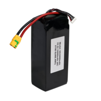 Batterie Lipo Mason Power 6S 22.2V 22000mAh 30C pour drone de relevé et de cartographie avec prise QS8 XT60 XT90 AS150