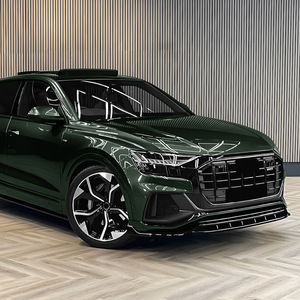 Aileron avant Audi Q8 SQ8 4M, kit carrosserie, finition noire piano, texture carbone, finition mate AMP-Z - Product Image 1