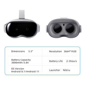 SOTECH Promotion : <span class=keywords><strong>Casque</strong></span> <span class=keywords><strong>VR</strong></span> Haptique 3D <span class=keywords><strong>Universel</strong></span> Confortable pour Réalité Mixte avec Écran >80 pouces, Lunettes 3D Polarisées – Nouvel Ensemble d'Équipement - Product Image 5