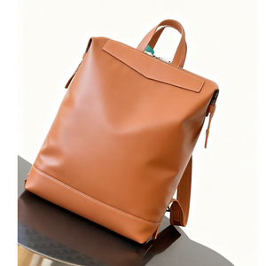 <span class=keywords><strong>Sac</strong></span> à dos de luxe en cuir véritable de créateur, entièrement imprimé du logo, marque célèbre, <span class=keywords><strong>sac</strong></span> de voyage d'affaires et de <span class=keywords><strong>sport</strong></span> personnalisé pour hommes, doublure en nylon - Product Image 5