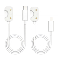 Câble de charge magnétique USB/Type-C pour Samsung Galaxy Fit3 avec protection par puce et conducteur en cuivre pur