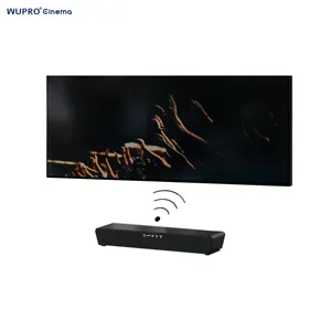 신상품 Wupro OEM S3 휴대용 스피커 BT5.0 홈 시네마 시스템 TV 2.0CH 엔터테인먼트 서브 우퍼가있는 무선 사운드 바