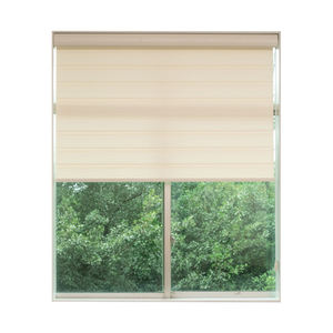 Abat-jour romain sans fil en fausse soie imprimée obscurcissant les stores et les stores Filtrage et translucidité faciles à installer - Product Image 2