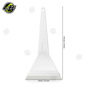 CLEZE <strong>Diamond</strong> White Plastic Vinyl Wrap <strong>Window</strong> <strong>Tint</strong> Long Straight Handle Scraper Squeegee-Scratch-Proof - Product Image 4