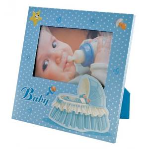 Little Boy <b>Photo</b> <b>Frame</b> 90x140mm <b>Double</b> <b>Sided</b> Decorative Picture <b>Frame</b> Custom Size Plastic and Metal Material for Gifts - Product Image 1