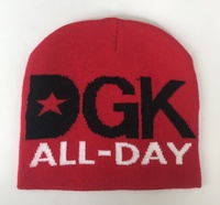 Bonnet d'hiver unisexe conçu avec logo personnalisé Bonnet en tricot jacquard acrylique doux de haute qualité Vente en gros