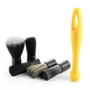 Brosse de détaillage automobile à tête interchangeable CB-T001, <span class=keywords><strong>conception</strong></span> modulaire, 5 types de poils professionnels, pour un nettoyage complet et en profondeur du véhicule - Product Image 2