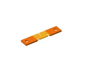 Free sample HYCS 100A 75mV M5 Threaded flat shunt resistor for electric vehicle Battery Disconnect Unit Module