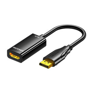 Convertisseur SAMZHE DP vers <span class=keywords><strong>HDMI</strong></span> 4K HD, <span class=keywords><strong>adaptateur</strong></span> vidéo <span class=keywords><strong>DisplayPort</strong></span> mâle vers femelle pour ordinateur de bureau, ordinateur portable vers téléviseur, moniteur, projecteur - Product Image 1