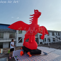 Pégase gonflable géant | Cheval mythique personnalisé avec ailes pour les événements en plein air, les festivals, la publicité et les expositions