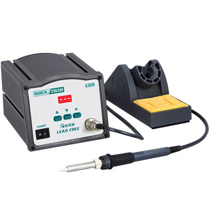 สถานีบัดกรีดิจิตอล Quick 203H 220V ความถี่สูง อุณหภูมิคงที่ ปราศจากสารตะกั่ว เครื่องมือซ่อมแซม - Product Image 4