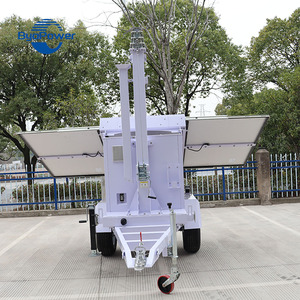 Sistema de Generación de Electricidad Solar, Remolque Solar de Energía Verde con Sistema de Generador Solar y Torre de Iluminación en Venta BY2P Solar - Product Image 5