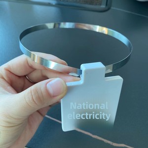 Etiqueta RFID para Bridas de Cables para <span class=keywords><strong>Gestión</strong></span> de Redes Eléctricas Modelo RFIDHY-CBT5555 Brida de Acero con Chip U CODE 9 Frecuencia UHF ISO18000 6C - Product Image 5