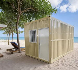 Conteneur pliable économique de 20 pieds en acier galvanisé, respirant, design moderne, pour usage hôtelier, avec garantie - Product Image 1