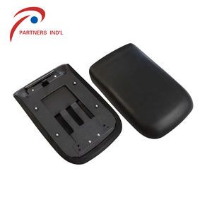 ที่หุ้มที่เท้าแขนหนังหุ้มคอนโซลกลางด้านหน้าพร้อมฝาปิดกล่องเก็บถ้วยสำหรับ <span class=keywords><strong>Ford</strong></span> <span class=keywords><strong>Mustang</strong></span> 2005-2009 - Product Image 3