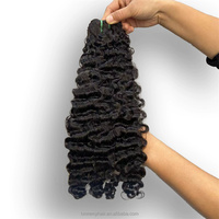 Extensions de Cheveux Vierges Birmans Bouclés Double Drawn de Haute Qualité, Couleur Piano Populaire, Longueur Étirée 10-30 Pouces, Cheveux Indiens Remy