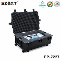 Valise trolley rigide PP haute qualité, prix bas, étanche IP67, antichoc, pour équipement lourd, avec roues et mousse de protection