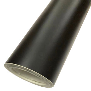 도매 PVC 자체 접착 색상 변경 매트 블랙 자동차 비닐 포장 자동차 전신 커버 장식 - Product Image 1