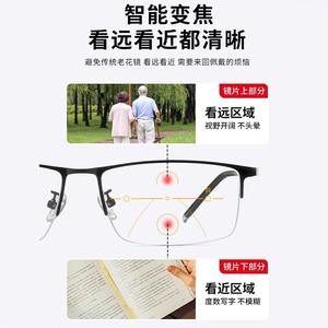 Gafas de lectura Danyang 990070, montura de aleación de titanio, lentes multifocales para hombres, diseño ligero antiluz azul - Product Image 4