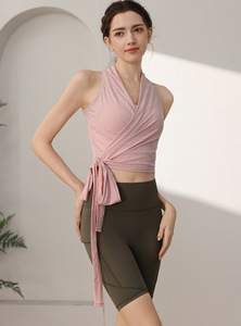 Nouveau débardeur <span class=keywords><strong>sans</strong></span> manches personnalisé de haute qualité pour <span class=keywords><strong>femme</strong></span>, idéal pour les activités de plein air, l'entraînement, le sport, le yoga et comme brassière de fitness. - Product Image 3