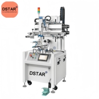 Máquina de Serigrafía Multicolor para Botellas DX-SP400 con Servomotor Completo y Sensor de Posicionamiento de Color, Impresora de Serigrafía para Tazas con PLC