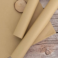 Rouleau de papier kraft brun jumbo de 50g, 60g, 70g, 80g, 120g, feuilles de carton épaisses, recyclables, compatibles avec l'impression offset/numérique, duplex