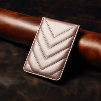 Premium PU-Leder Handy-Zubehör Aufkleber Visitenkartenhalter für Universelle Kompatibilität