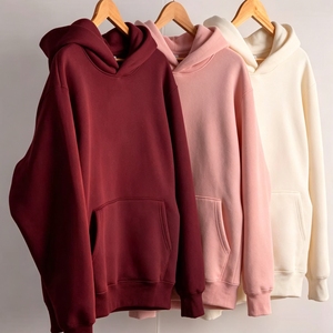 FLOWORA Sweat-shirt à capuche de haute qualité, sweat-shirt à capuche uni pour homme, logo personnalisé DTG, streetwear décontracté en molleton, vente en gros - Product Image 1