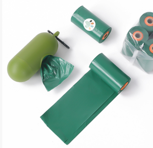 Güçlü Özel Logolu Biyobozunur Köpek Dışkısı Poşetleri, Evde Kullanım İçin İki Renkli Kompostlanabilir Atık Toplayıcı - Product Image 5