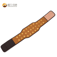 Jiwan Lejia - Cinturón Lumbar de Jade Natural y Turmalina Calentado, Personalizado al por Mayor, para Retiros de Bienestar