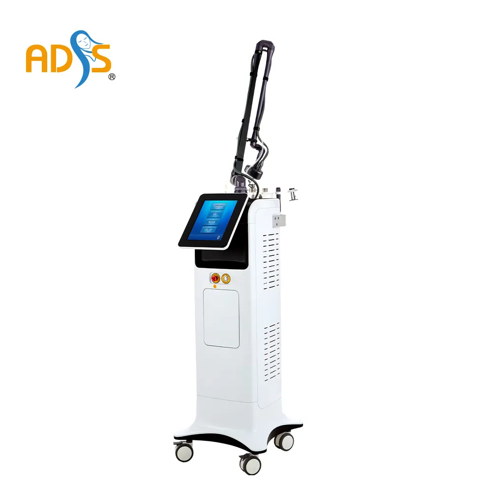 Best effective wrinkle remove and skin care Fractional Fractional CO2 laser RF tube CO2 Fractional laser beauty