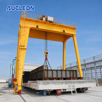 Grue portique à double poutre de type NMG de 45 tonnes, fabriquée sur mesure en Chine, pour la manutention de marchandises portuaires