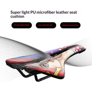 <span class=keywords><strong>Selle</strong></span> de vélo <span class=keywords><strong>ultra</strong></span> légère et respirante - Siège de vélo imperméable rembourré en EVA avec découpe de ventilation - Product Image 2