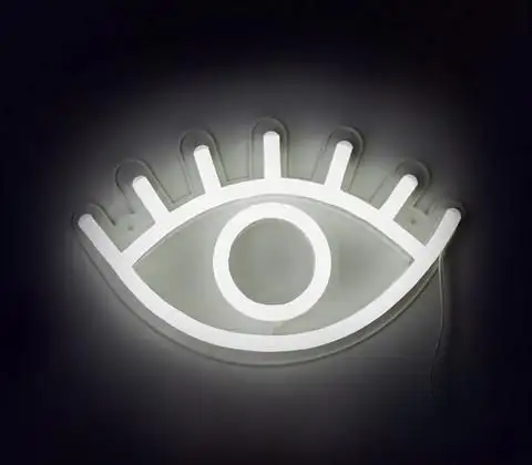 Factory outlet On-time delivery eye neon sign led neon sign custom