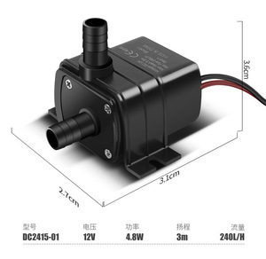 Pompe à eau submersible haute pression 20000 L/h 60 Hz, puissance variable 0,67 CV, pour aquarium et bassin à koïs, avec joint en acier inoxydable pour extérieur - Product Image 1
