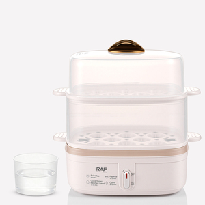 Cuiseur vapeur RAF 350W avec double couche verticale, conçu pour une cuisson efficace à domicile, multifonctionnel, qualité alimentaire, électrique - Product Image 5