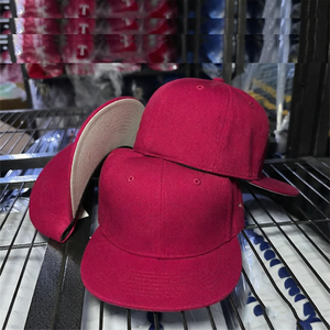 Nuovo Cappello da Baseball Originale Fifty 6 Panel <span class=keywords><strong>XL</strong></span> Bicolore Bianco 7/8 da Uomo, Cappellino <span class=keywords><strong>Snapback</strong></span>, Cappelli Aderenti, Produttore di Cappelli - Product Image 3