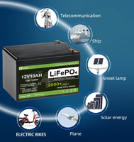 Pak baterai LiFePO4 100AH langsung pabrikan konektivitas Bluetooth 12V/24V/36V/48V sistem tenaga surya stok UE pengiriman cepat