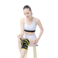 Genou Réglable Réutilisable Gel Pad Chaud Froid Thérapie Wrap Brace Flexible Gel Compression Ice Pack Wrap pour Genou